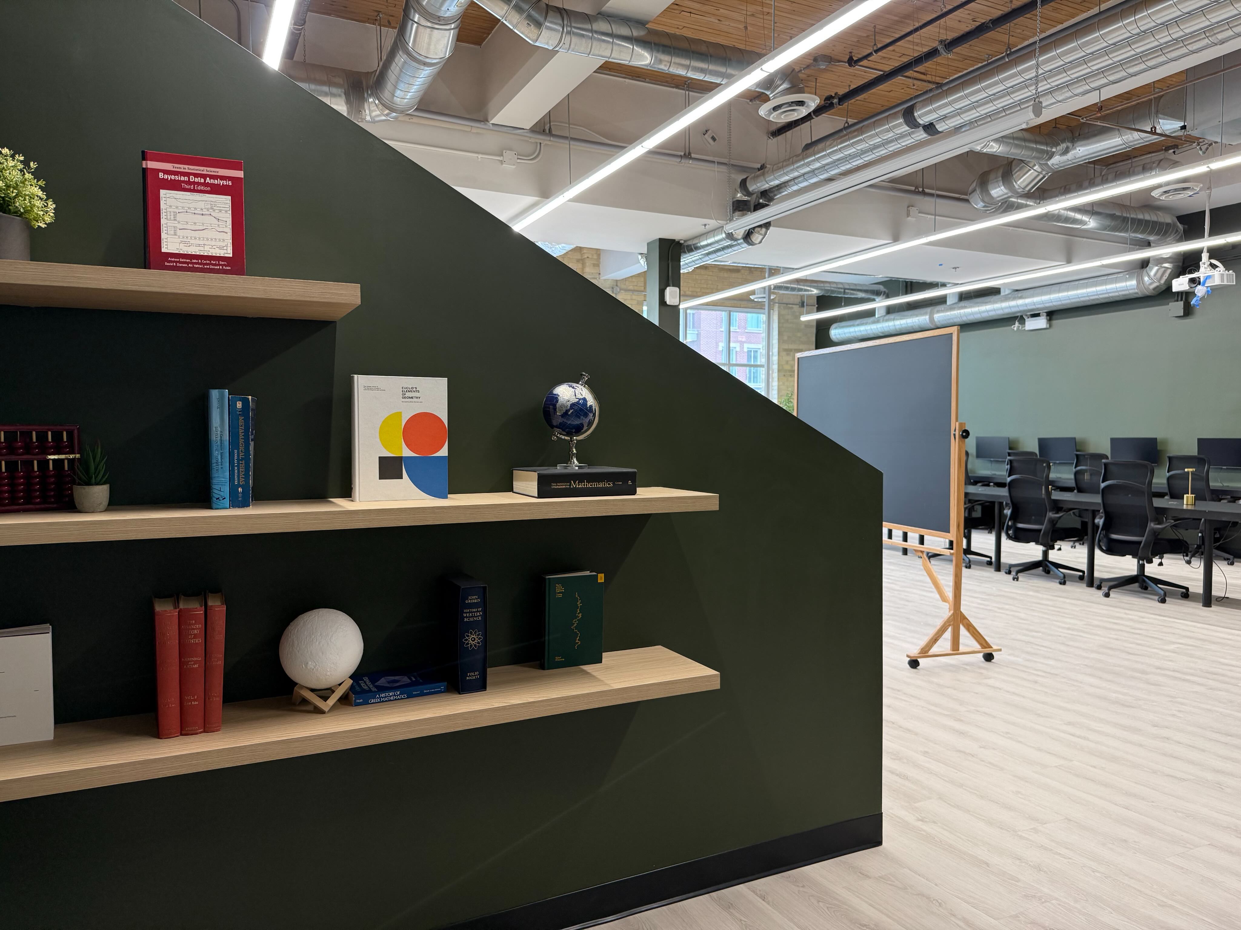 Mathematics classroom scene