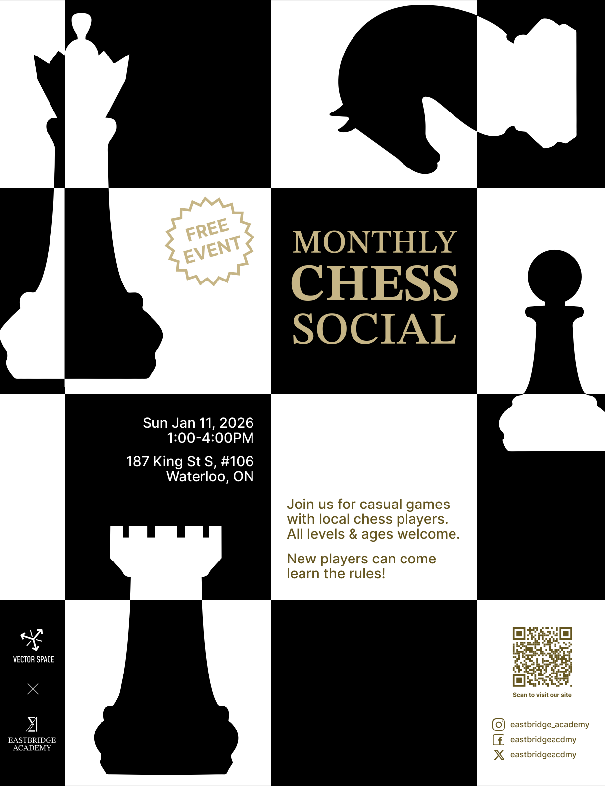 January Chess Social